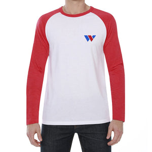 M341B - Heather Long Sleeve Raglan Crew T-Shirt