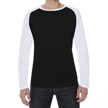 Load image into Gallery viewer, M341B - Heather Long Sleeve Raglan Crew T-Shirt