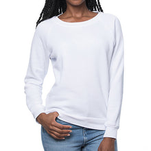 Load image into Gallery viewer, 3099 - Made in USA - Women&#39;s Fashion Fleece Raglan Pullover