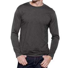 Load image into Gallery viewer, M340 - Cotton Long Sleeve Crew T-Shirt