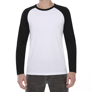 M341B - Heather Long Sleeve Raglan Crew T-Shirt