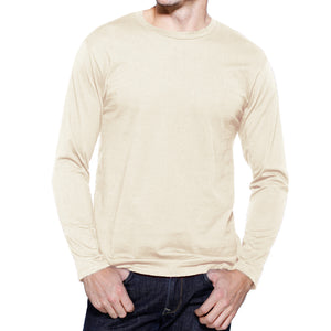 M340 - Cotton Long Sleeve Crew T-Shirt