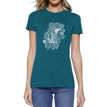 Load image into Gallery viewer, W300B - Womens Heather Crew T-Shirt