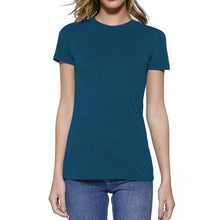 Load image into Gallery viewer, W300B - Womens Heather Crew T-Shirt